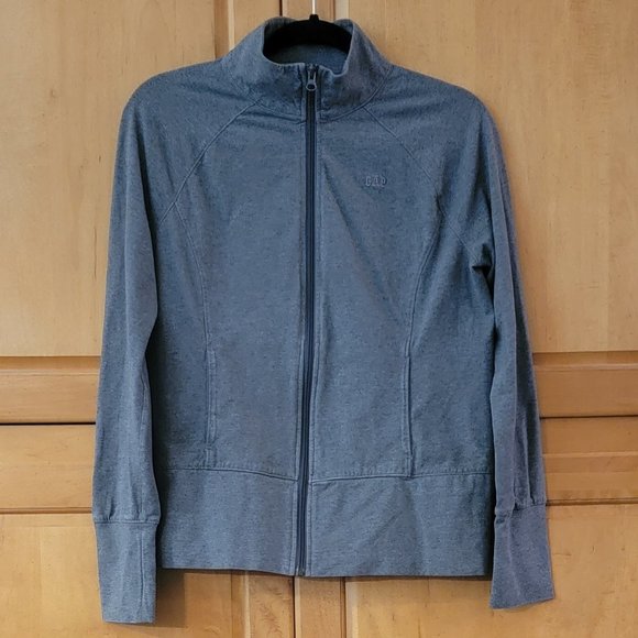 GAP Jackets & Blazers - Gap Womens Grey Full Zip Athletic Jacket - Medium